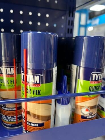 Клей Tytan Professional Quick Fix в аэрозольном баллоне. Предназначен