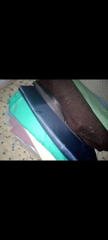 метчик набор: Подборка тканей отрезами. Состав набора по фото: - Плотный белый — 2