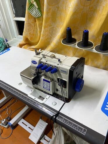 муздаткычтар мини: Тигүүчү машина Оверлок, Жарым автоматтык — 1