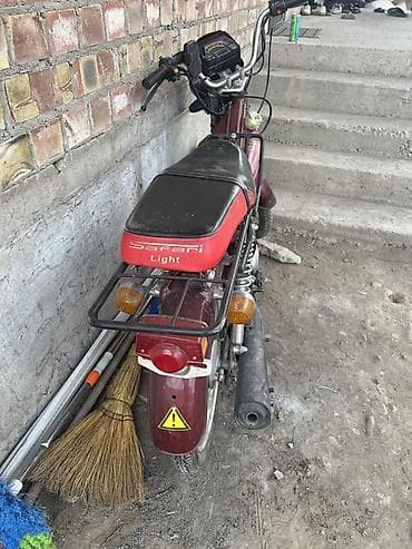 мапеь: Мопед Singer Safari Light (бордовый) - Тип: бензиновый мопед с — 2