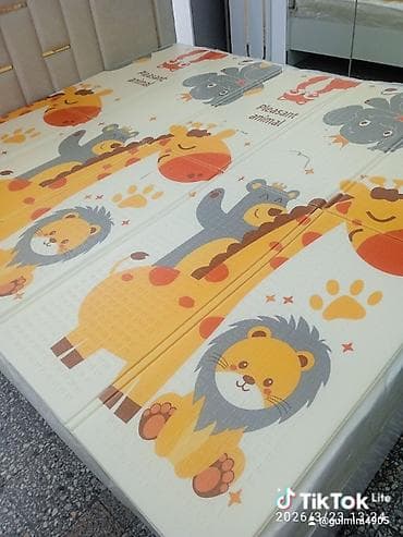 коврик для ползания: Детский коврик Противоударный, Прямоугольный — 1