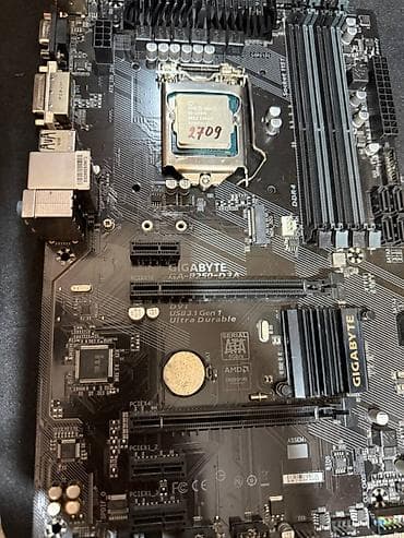 intel xeon: Продается комплект из материнки gigabyte b250 и процессора xeon — 1