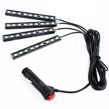 света диот: Яркая подсветка ног в салоне автомобиля непременно украсит его — 6