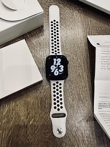 s1 active: Apple Watch Series 8 45mm Midnight Aluminium GPS Nike Состояние — 3