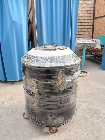 Оборудование для производства: Тандыр с черно-белым мозаичным узором, предназначенный для — 2