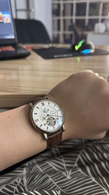 Классические часы: PATEK PHILIPPE люкс реплика. Мужские наручные часы с механическим — 1