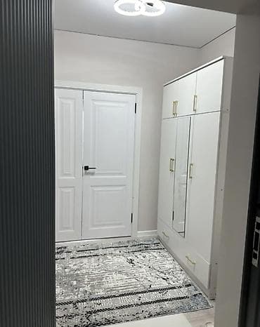 Сдается 1‑комнатная квартира в районе Кызыл-Аскер. Планировка и этаж — 3