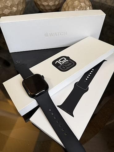 апле ватч: Apple Watch Series 10 Смарт‑часы Apple Watch (чёрный корпус) с — 1