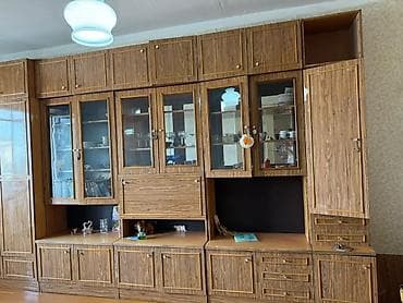 сервант стенку: Секционный шкаф‑стенка из ЛДСП/ДСП под древесную текстуру, разборная — 3