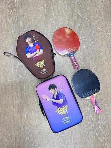 бур рыболовный: Набор для настольного тенниса Double Fish Состав: - 2 ракетки с — 1