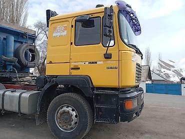 эвакуатор тамчы: Тягач, MAN, 2000 г., Самосвал — 3