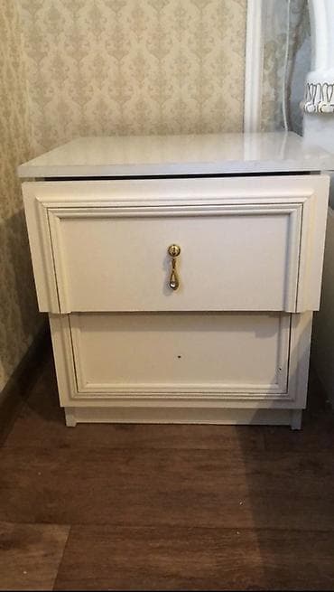 королевский спальный гарнитур: Спальный гарнитур, Двуспальная кровать, цвет - Белый — 3