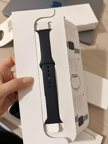 helio strap: Apple Watch SE 2023, 44 мм, алюминий, цвет Midnight (черный) — 6