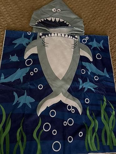 пошив детской одежды: Детское пончо-полотенце с капюшоном “ до 7 лет — 2