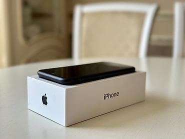 phone xr: IPhone Xr, Б/у, 128 ГБ, Black Titanium, Чехол, Коробка, 77 % — 7