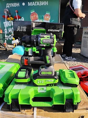 Аккумуляторная дрель‑шуруповерт Shutoko 21V Комплектация:. -