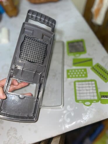 электрический мантышница: Найсер-дайсер 800сом, Форма для запекания 200сом Сковородка мечта с — 2