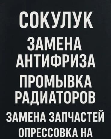 Замена масел, жидкостей, Плановое техобслуживание, Замена фильтров, без выезда