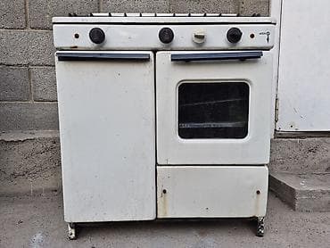 газ плита электрическая: Газовая, Механическое, Напольная — 1