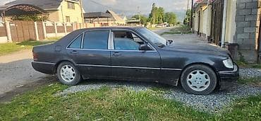 капот ешка: Mercedes-Benz S-Class: 1992 г., 5 л, Автомат, Газ, Седан — 2