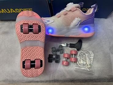 nike react: Кроссовки-трансформеры с роликами и подсветкой MUAODIEE - 2-в-1 — 1