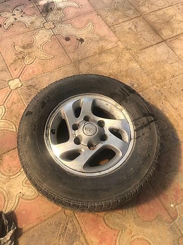 7 5j: Колеса в сборе 225 / 70 / R 15, Всесезонная, Б/у, 1 шт, Легкий коммерческий транспорт (C/LT), Литые, отверстий - 6 — 3