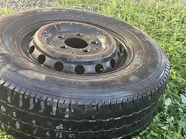 225 70 15 шины: Колесо в сборе: стальное штампованное диск + шина. Характеристики — 2