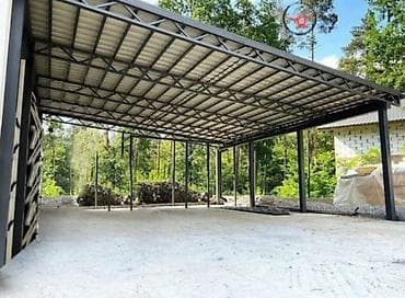 Чатыр, Аркалуу, Металл, Профнастил, Кепилдиги — 6