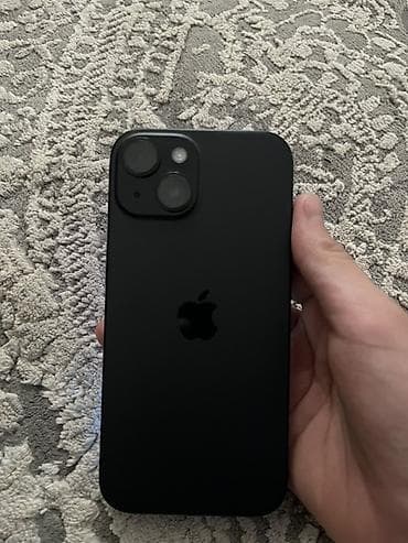 экран xr: IPhone 15, Б/у, 128 ГБ, Черный, 85 % — 2