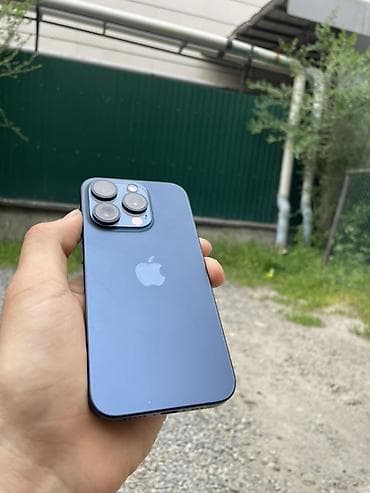 iphone 5с: IPhone 15 Pro, 256 ГБ, Blue Titanium, 81 % — 3