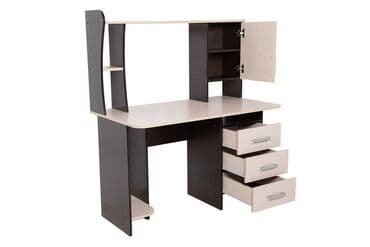 компьютеный стол: Стол компьютерный Стол компьютерный 5, Венге/Белфорт Стендмебель — 2