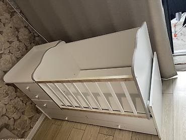 модуль на кроватку: Детская кровать трансформер, Другой тип, цвет - Белый — 3