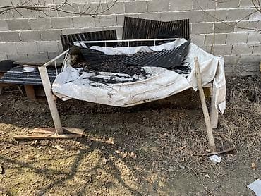 Керебеттер: Бүктөлүүчү жеңил керебет, Матрасы жок — 1