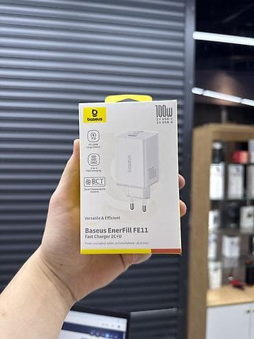 Baseus адаптер 100W 2C+U — 2 цвета Сетевой адаптер Baseus EnerFill at lalafo.kg Baseus адаптер 100W 2C+U — 2 цвета Сетевой адаптер Baseus EnerFill