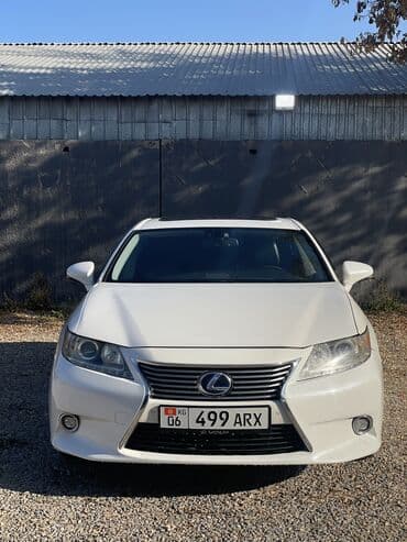 купить тойоту альфард в рассрочку в бишкеке: Lexus ES: 2015 г., 2.5 л, Автомат, Гибрид, Седан — 6