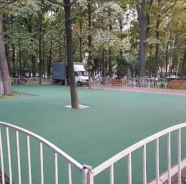Покрытие для детских и спортивных площадок из бесшовной резиновой — 1
