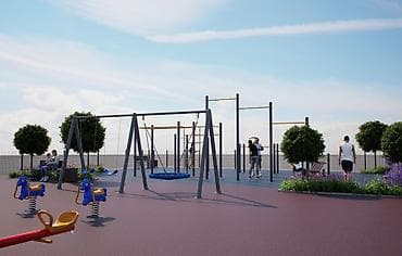 турник настенный 3 в 1: Детская площадка Для улицы — 6