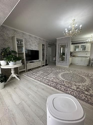 2 комнаты, 84 м², 7 мкр Элитка, 5 этаж, Дизайнерский ремонт
