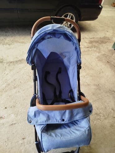 cybex бу: Коляска, цвет - Голубой — 3