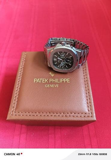 Үлпөт көйнөктөрү жана аксессуарлар: Классикалык сааттар саат, Patek Philippe, Швейцария, Суу өткөрбөөчү, Эркектердики, Колдонулган — 5