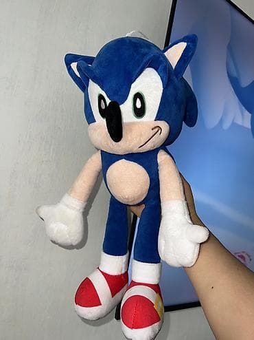 Дом и сад: Мягкая игрушка «Соник ёжик» (Sonic the Hedgehog) в отличном состоянии — 3