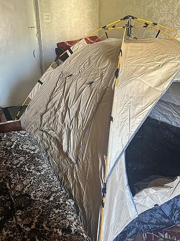 champ: Осталось 10 штук Также сдается а аренду по 500 сом за день Палатка — 4