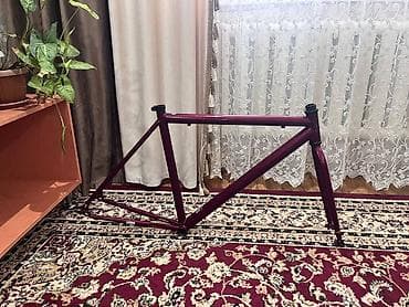 рама на велике: Продаю раму хромиированая рама лёгкая Размер:М могу добавить систему — 2
