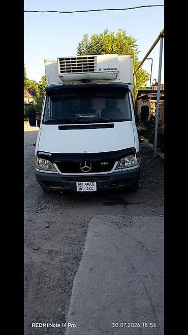 Рефрижераторный фургон Mercedes‑Benz Sprinter 413 торг по факту - at lalafo.kg Рефрижераторный фургон Mercedes‑Benz Sprinter 413 торг по факту -