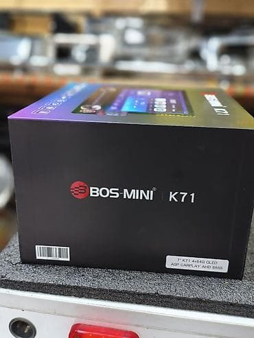 oc.lg: BOS-MINI K71 — мультимедийная автомагнитола с 7-дюймовым QLED‑экраном — 2