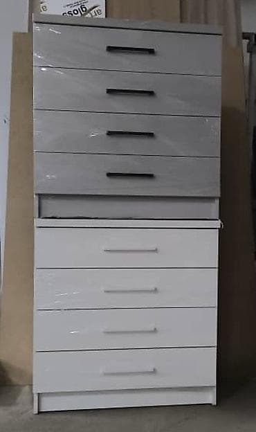 Комод для одежды, Без зеркала, цвет - Белый