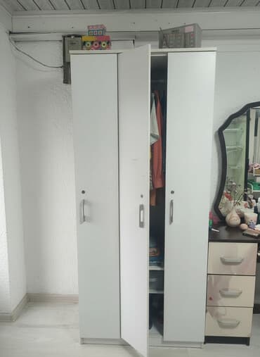 стеллажи лофт: Шкаф для одежды, Прямой, ЛДСП — 3