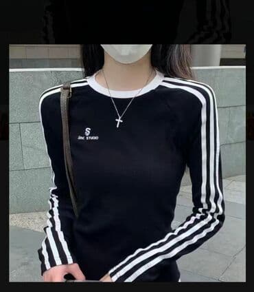 спортивное оборудование: Лонгслив, цвет - Черный, XL — 1