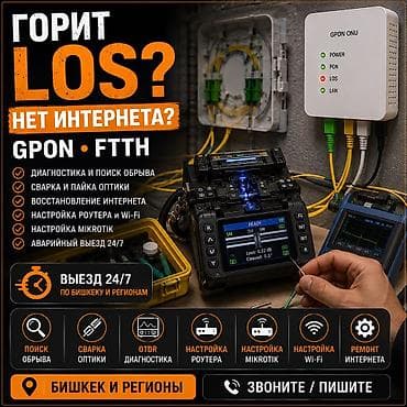 ремонт роутеров: Горит LOS? • Нет интернета • GPON / FTTH ⸻ Горит красная лампочка — 6