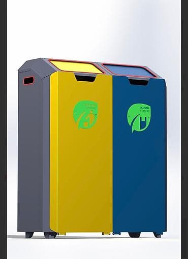 продаю тележку: Модульные контейнеры для раздельного сбора отходов Описание: - — 2